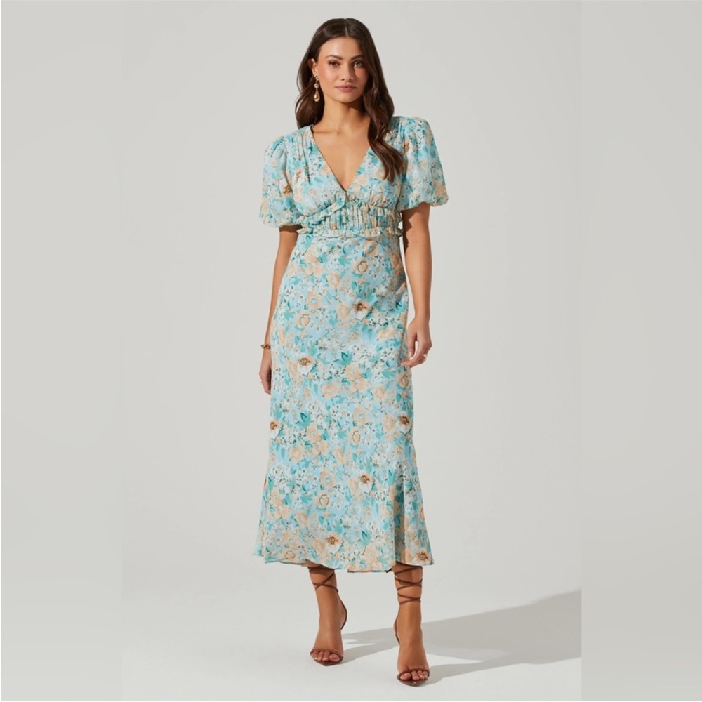 ASTR the Label Esperanza Puff Dress M